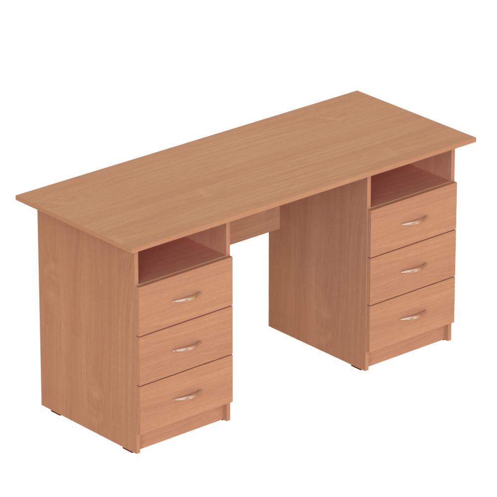 Стіл з 6 ящиками, ТОВ "Шполянська меблева фабрика"(07003)